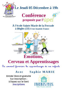 Emotions cerveau et apprentissages