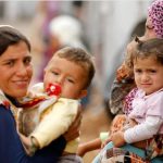 Femmes syriennes avec leurs enfants